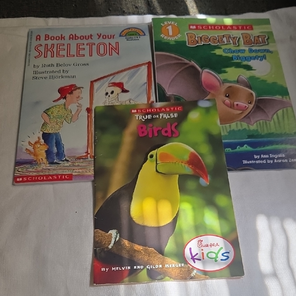 Lot of 3 Science and Nature Books